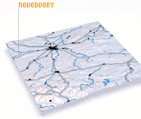 3d view of Nové Dvory