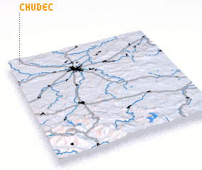 3d view of Chudeč