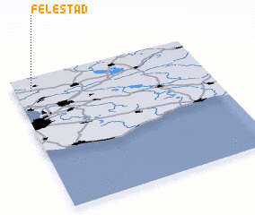 3d view of Felestad