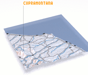 3d view of Cupramontana