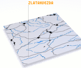 3d view of Zlatá Hvězda