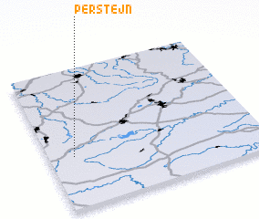 3d view of Perštejn