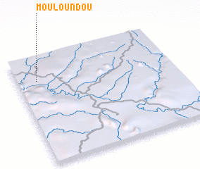 3d view of Mouloundou