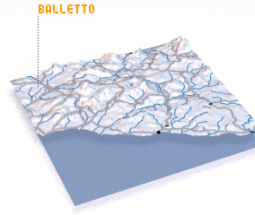 3d view of Balletto