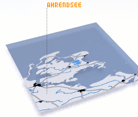 3d view of Ahrendsee