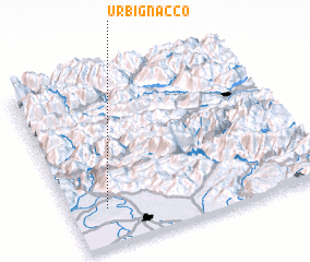 3d view of Urbignacco