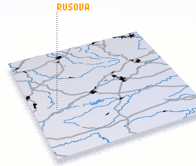 3d view of Rusová