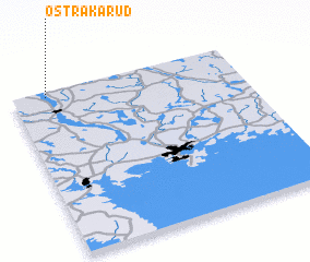 3d view of Östra Kårud