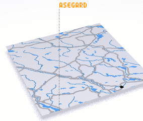 3d view of Åsegård