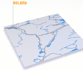 3d view of Holand