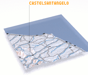 3d view of Castel SantʼAngelo