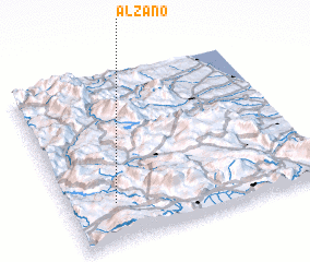 3d view of Alzano