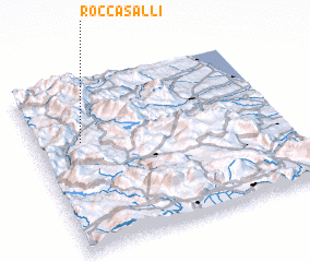 3d view of Roccasalli