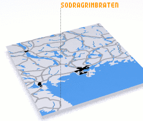 3d view of Södra Grimbråten