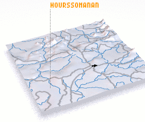 3d view of Hoursso Manan