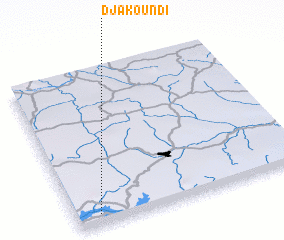 3d view of Djakoundi