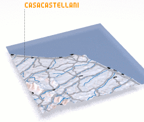 3d view of Casa Castellani