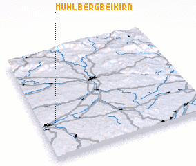 3d view of Mühlberg bei Kirn