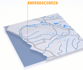 3d view of Barra do Cuanza