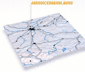 3d view of Janovice nad Úhlavou