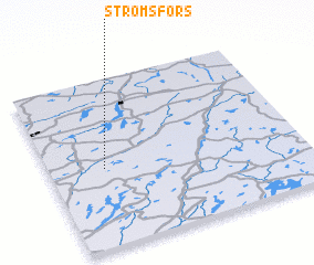 3d view of Strömsfors