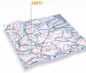 3d view of Santi