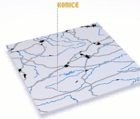 3d view of Konice