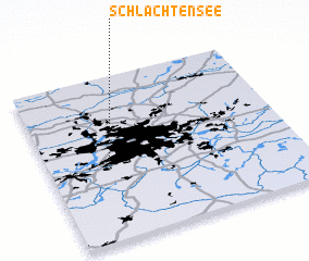 3d view of Schlachtensee