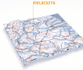 3d view of Piè la Costa