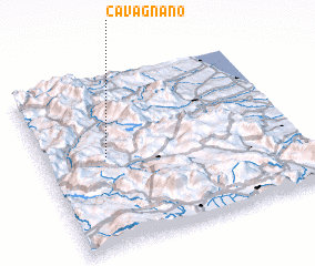 3d view of Cavagnano