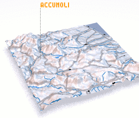 3d view of Accumoli