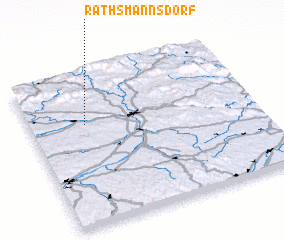 3d view of Rathsmannsdorf