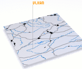 3d view of Vlkaň