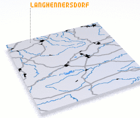 3d view of Langhennersdorf