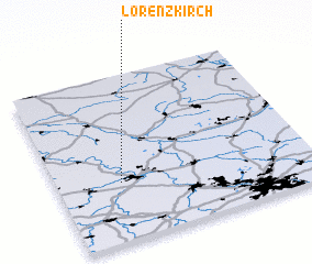 3d view of Lorenzkirch