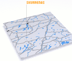 3d view of Skummenäs