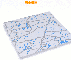 3d view of Uddebo