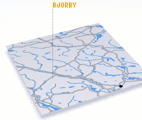 3d view of Björby