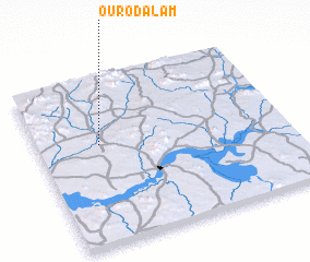 3d view of Ouro Dalam