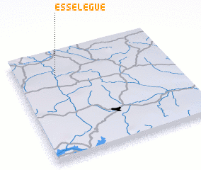 3d view of Essélégué