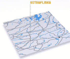 3d view of Östra Flinka