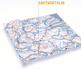 3d view of SantʼAnatolia