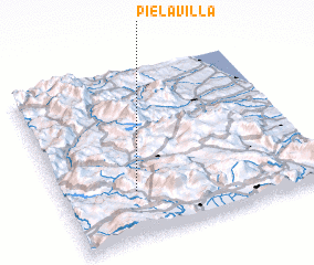 3d view of Piè la Villa