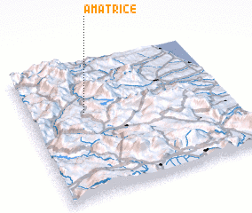 3d view of Amatrice