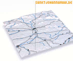 3d view of Sankt Johann am Walde