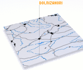 3d view of Dolní Záhoří