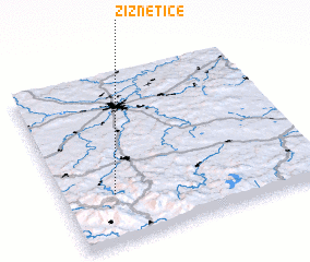 3d view of Žiznětice