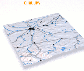 3d view of Chalupy