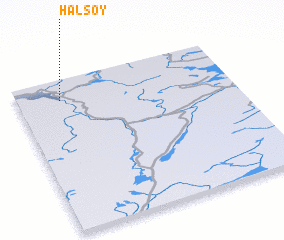 3d view of Halsøy