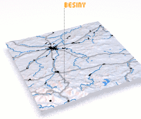 3d view of Běšiny